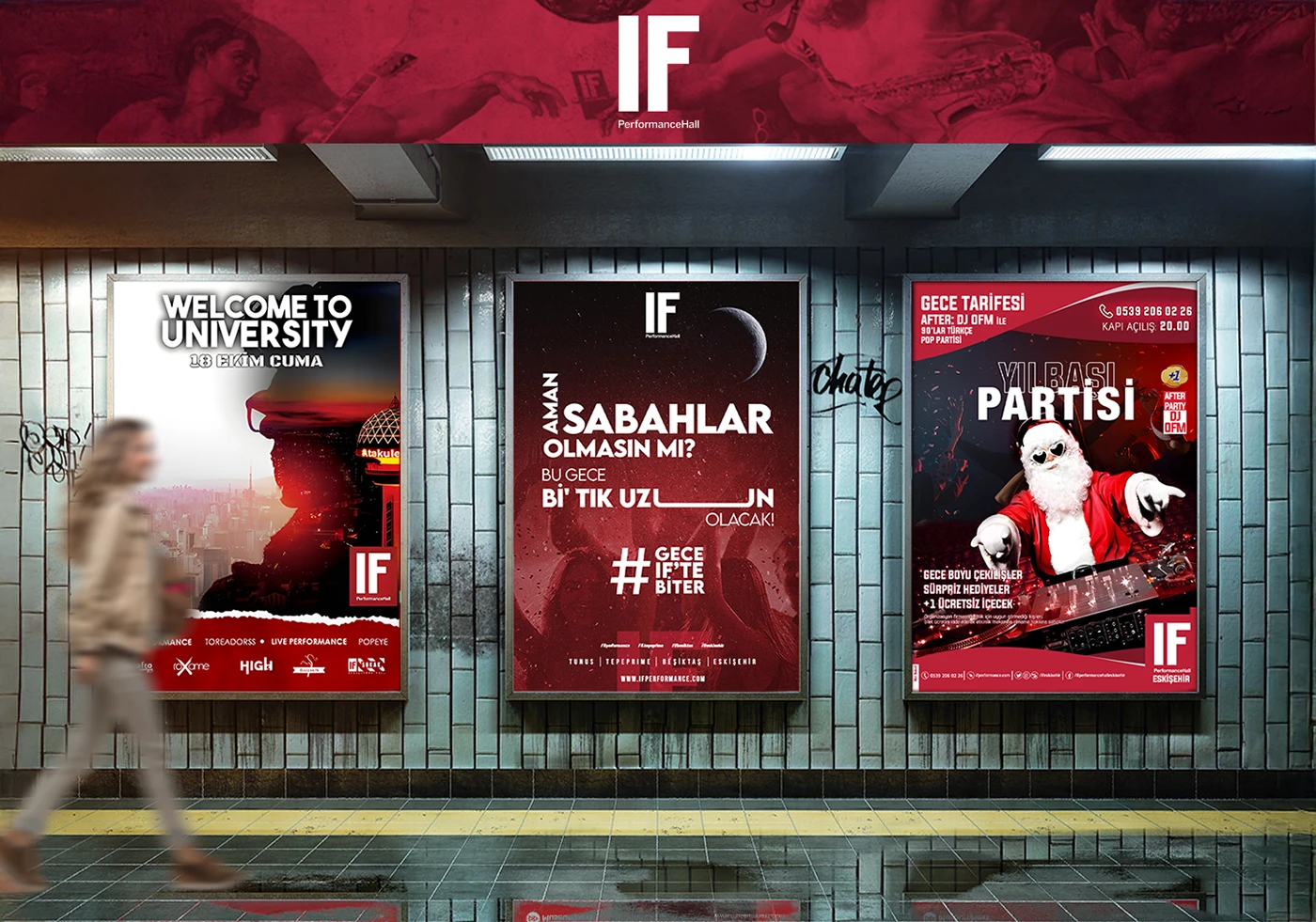 IF Performance Hall — özgün tasarım sunumu